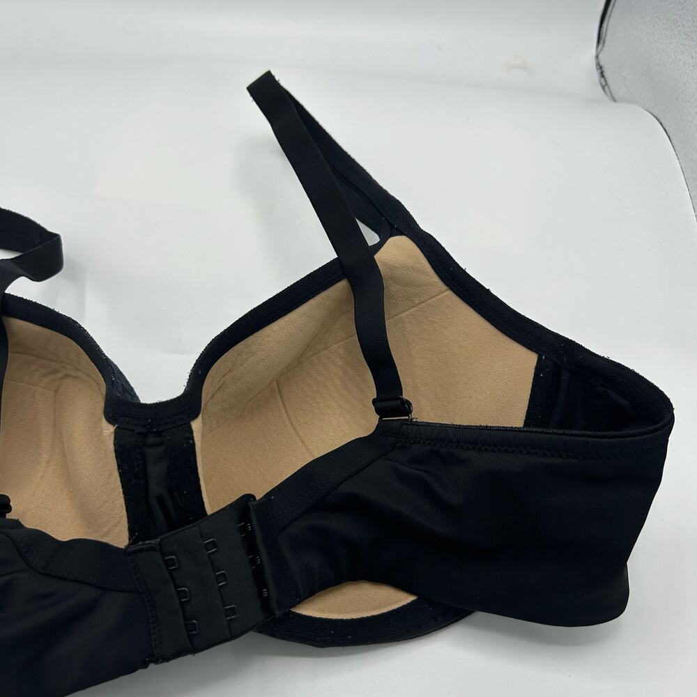 Soma Stunning Support Balconette Bra 38D Black Lace Underwire - Picture 7 of 16